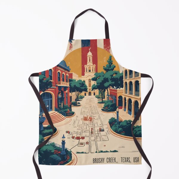 Item preview, Brushy Creek Texas USA Vintage Travel Tourism designed and sold by TravelersGems.