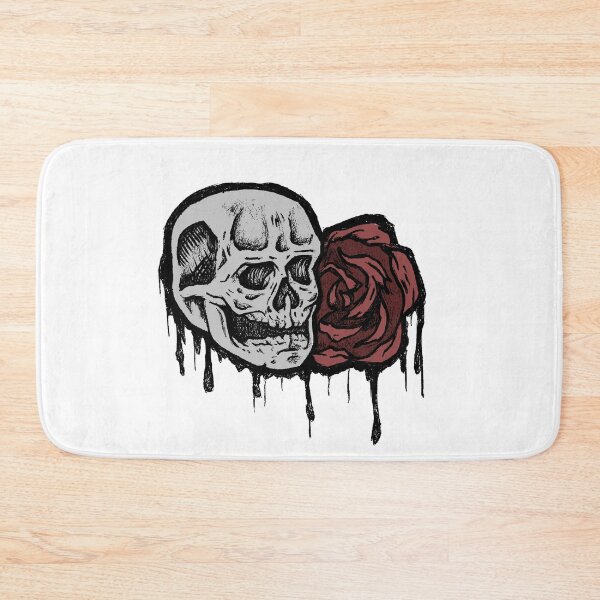 Item preview, skull rose, love and life & death, dark magic, spiritual  designed and sold by Half Mess.
