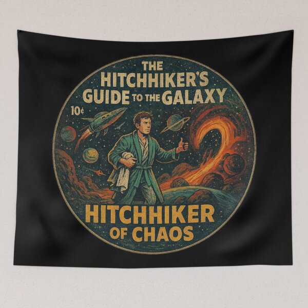 Item preview, Chaos Hitchhiker - The Hitchhiker's Guide to the Galaxy designed and sold by Random-Reality.
