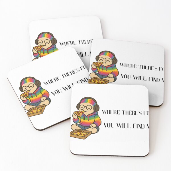 Item preview, Where there's food  designed and sold by Neurobendy-Bean.