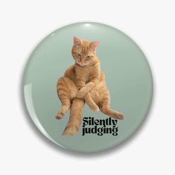 Item preview, Judgmental Cat - Black Font designed and sold by HappyHippo412.