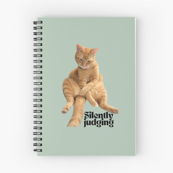 Item preview, Judgmental Cat - Black Font designed and sold by HappyHippo412.