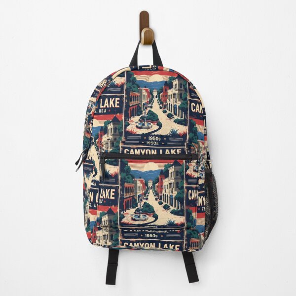 Item preview, Canyon Lake Texas USA Vintage Travel Tourism designed and sold by TravelersGems.