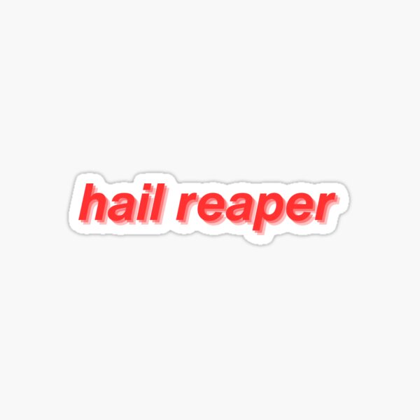 Item preview, hail reaper - minimalist red rising designed and sold by ConnieOCO.
