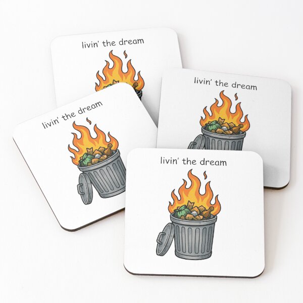 Item preview, Livin' the dream... designed and sold by AKNinetyDesigns.