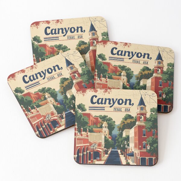 Item preview, Canyon Texas USA Vintage Travel Tourism  designed and sold by TravelersGems.