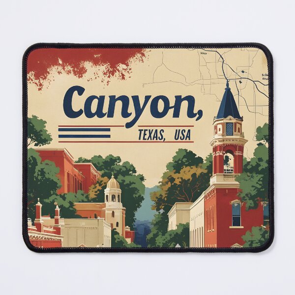Item preview, Canyon Texas USA Vintage Travel Tourism designed and sold by TravelersGems.