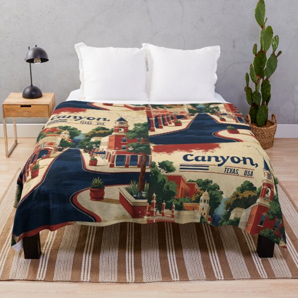 Item preview, Canyon Texas USA Vintage Travel Tourism designed and sold by TravelersGems.