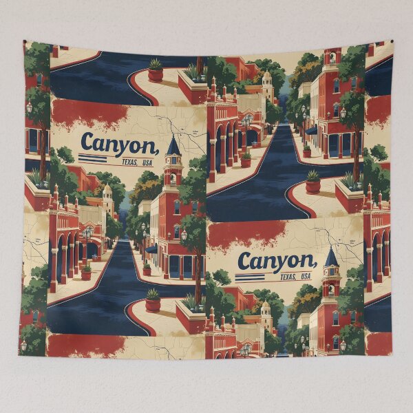 Item preview, Canyon Texas USA Vintage Travel Tourism  designed and sold by TravelersGems.