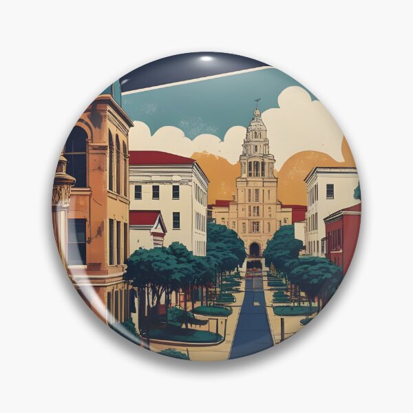 Item preview, Carrollton Texas USA Vintage Travel Tourism  designed and sold by TravelersGems.