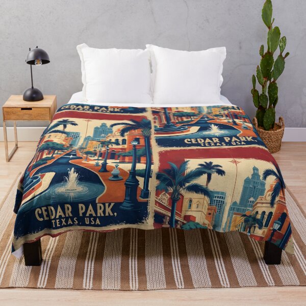 Item preview, Cedar Park Texas USA Vintage Travel Tourism  designed and sold by TravelersGems.