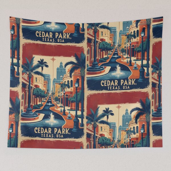 Item preview, Cedar Park Texas USA Vintage Travel Tourism  designed and sold by TravelersGems.