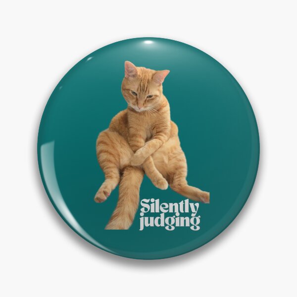 Item preview, Judgmental Cat - White Font designed and sold by HappyHippo412.
