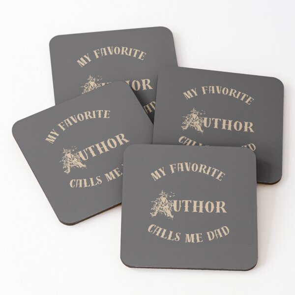 Item preview, My Favorite Author Calls Me Dad – Parent of Novelist Gift, Supportive Writer Design designed and sold by ByElise.