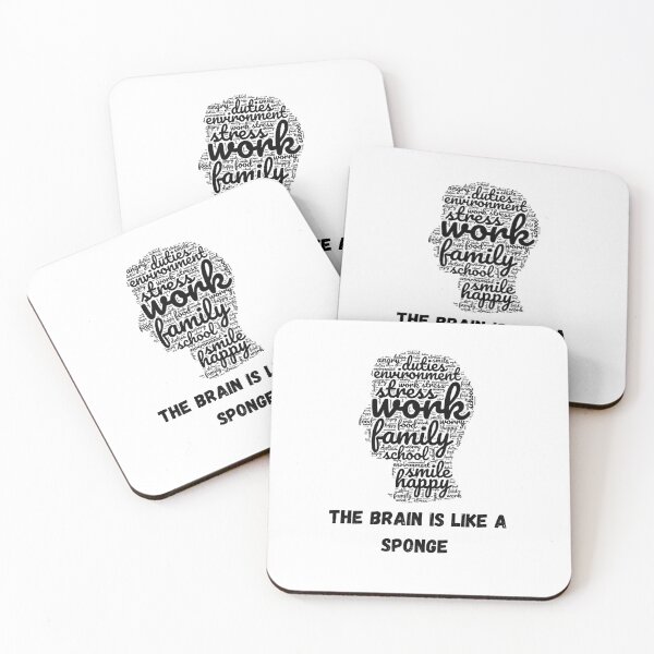 Item preview, The Brain is like a sponge psychology designed and sold by AleksandraJac05.