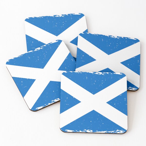 Item preview, Distressed Scottish Flag designed and sold by muskitt.