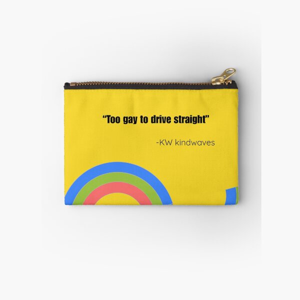 Item preview, Too Gay To Drive Straight – Funny Minimal Queer Design designed and sold by KWkindwaves.