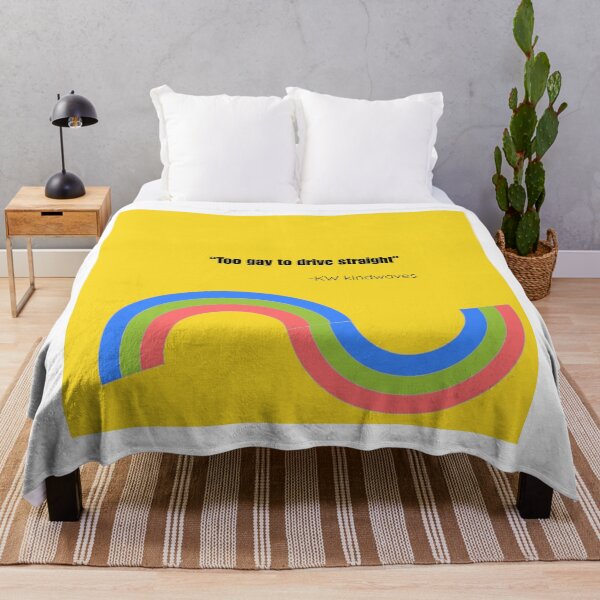 Item preview, Too Gay To Drive Straight – Funny Minimal Queer Design designed and sold by KWkindwaves.
