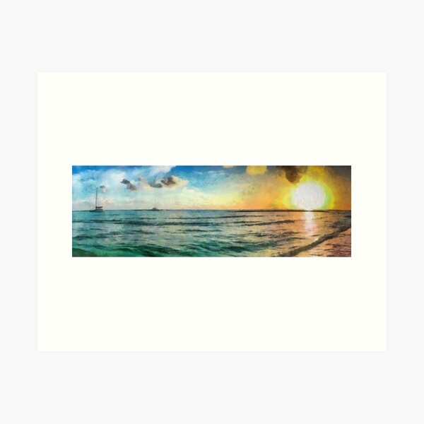 Item preview, Art Of Summer Barbados Panorama designed and sold by Londonimages.