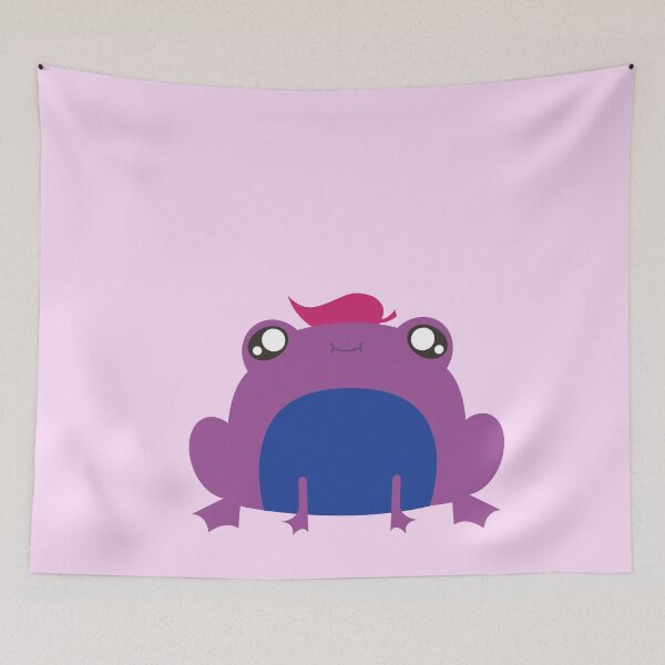 Item preview, Bi Pride Frog designed and sold by SamTheDadFriend.