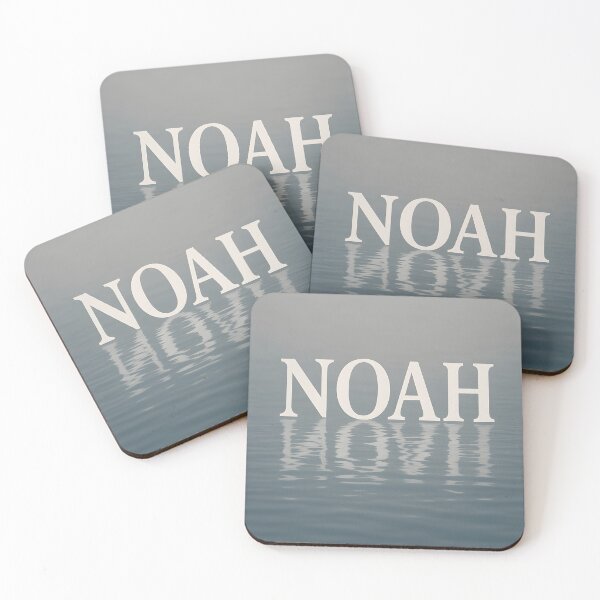 Item preview, Noah Reflection Art – Serene Name with Water Mirror Effect designed and sold by VoidBloom Studio.