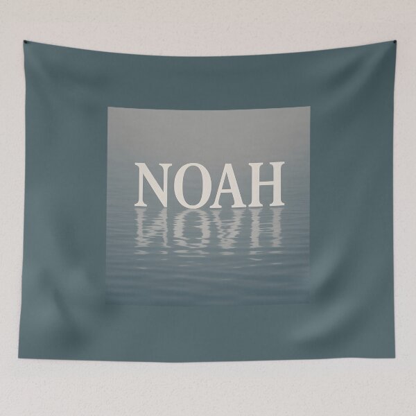 Item preview, Noah Reflection Art – Serene Name with Water Mirror Effect designed and sold by VoidBloom Studio.