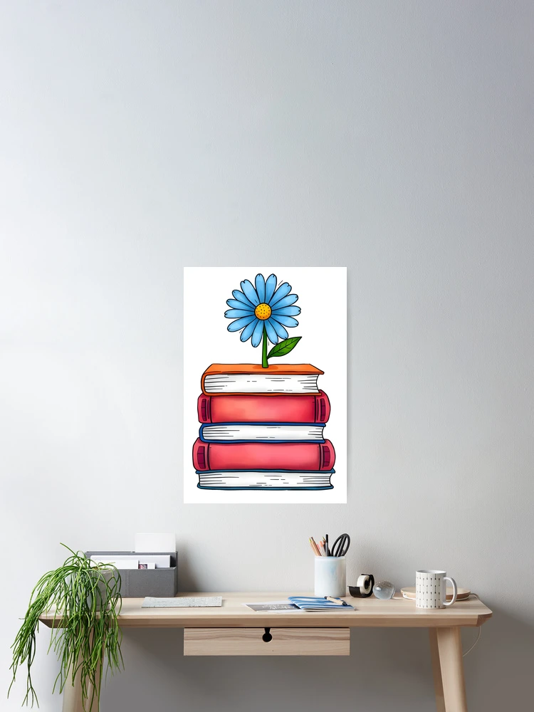 Thumbnail 2 of 3, Poster, Book Stack designed and sold by GraphicsClub.