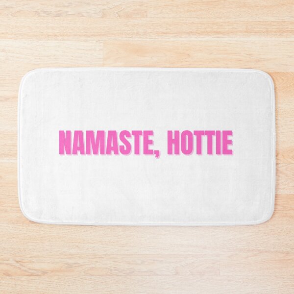 Item preview, Namaste, Hottie (Pink Sticker)  designed and sold by ChiWellness Shop.