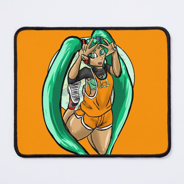 Item preview, Miku playing basketball designed and sold by nekoandwolf1.