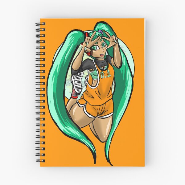 Item preview, Miku playing basketball designed and sold by nekoandwolf1.