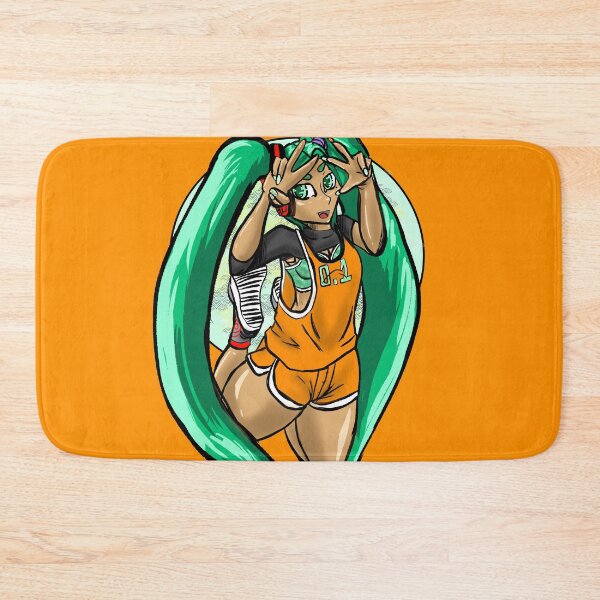 Item preview, Miku playing basketball designed and sold by nekoandwolf1.