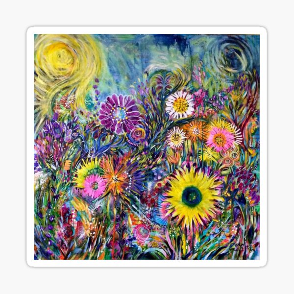 Wildflowers2 Sticker