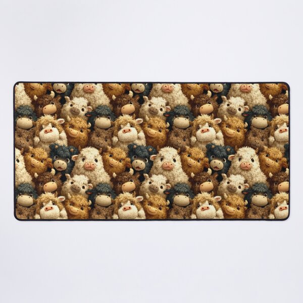 Item preview, Cute Highland cows pattern designed and sold by LittleShopOrion.
