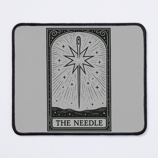 Item preview, Sewing Magic Tarot – The Needle (Dark Variant) designed and sold by BRU Design.