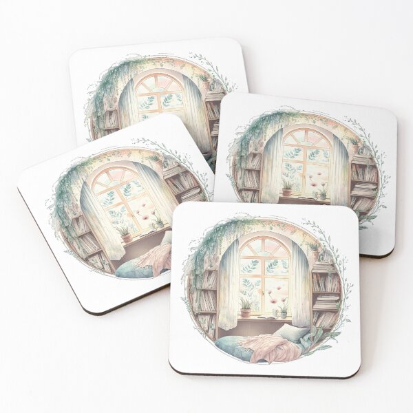 Item preview, cottagecore book nook designed and sold by shopthepaperfan.