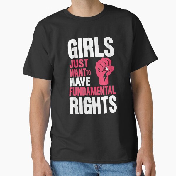 Item preview, Girls Just Want to Have Fundamental Rights designed and sold by TristanMSwims.