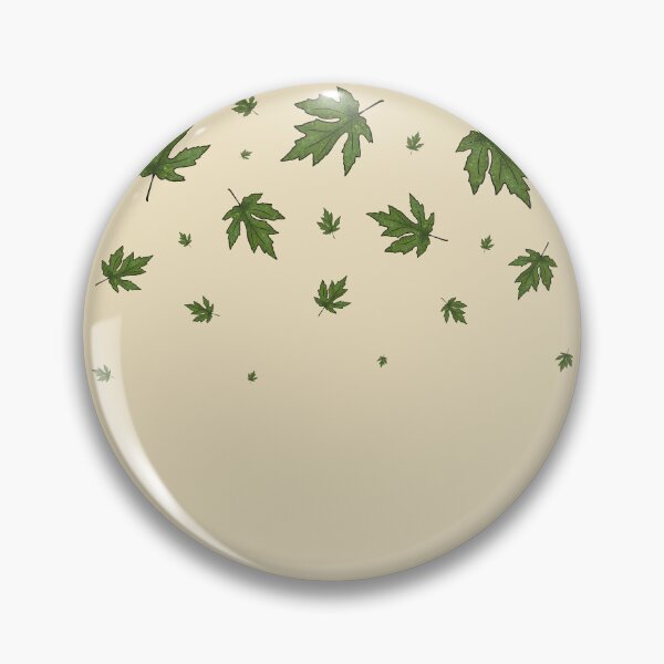 Item preview, Freely falling green leaves designed and sold by Cherevan.