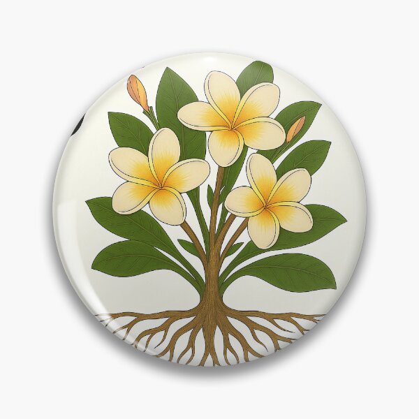 Item preview, Yellow Plumeria Clock designed and sold by CosmicGrant.