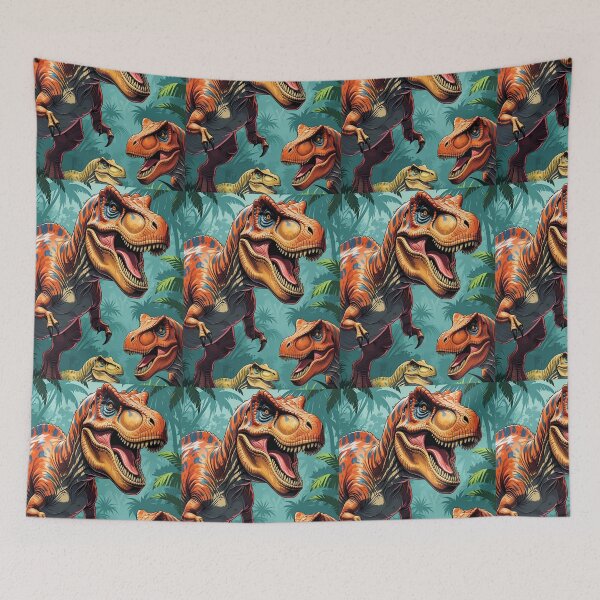 Item preview, Dinosaur Pattern (Tyrannosaurus Rex) designed and sold by PatronesKawai.