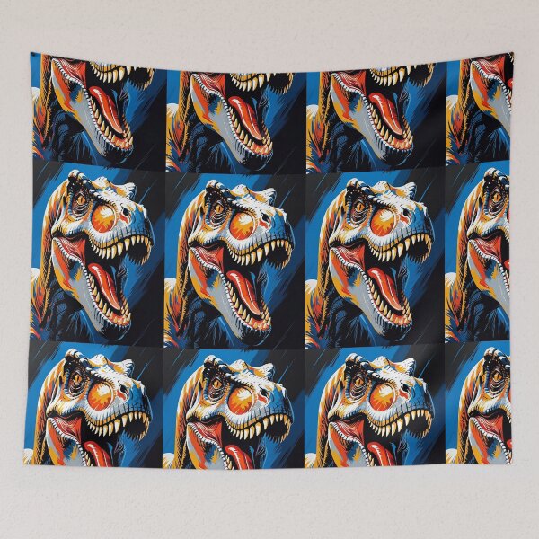 Item preview, Dinosaur Pattern (Tyrannosaurus Rex) designed and sold by PatronesKawai.