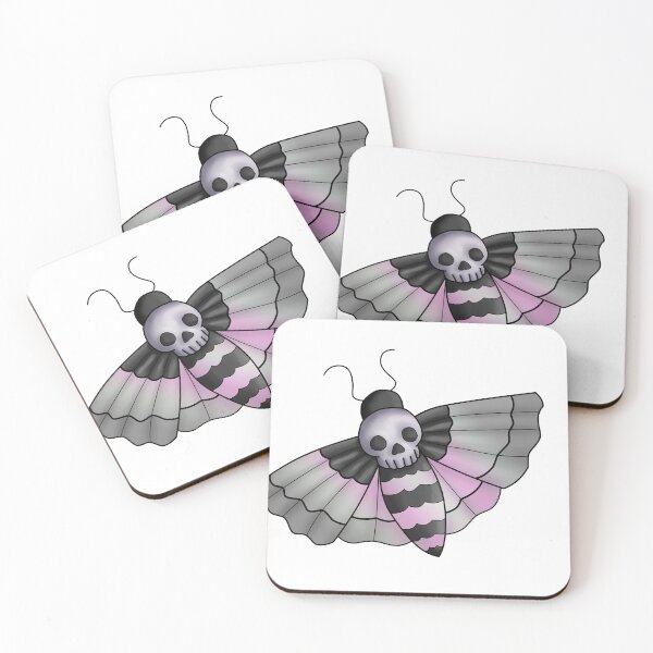 Item preview, Pride Moth: Demigirl designed and sold by mxminty.