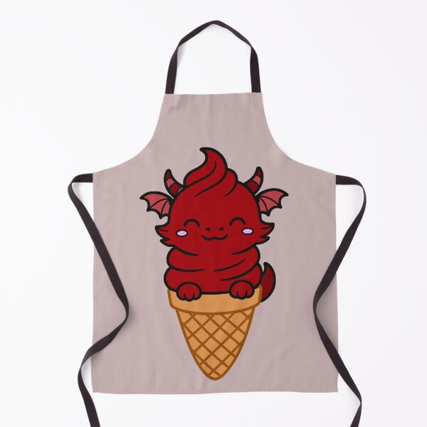 Item preview, Ice Cream Dragon - Dark Red designed and sold by AngelMiette.