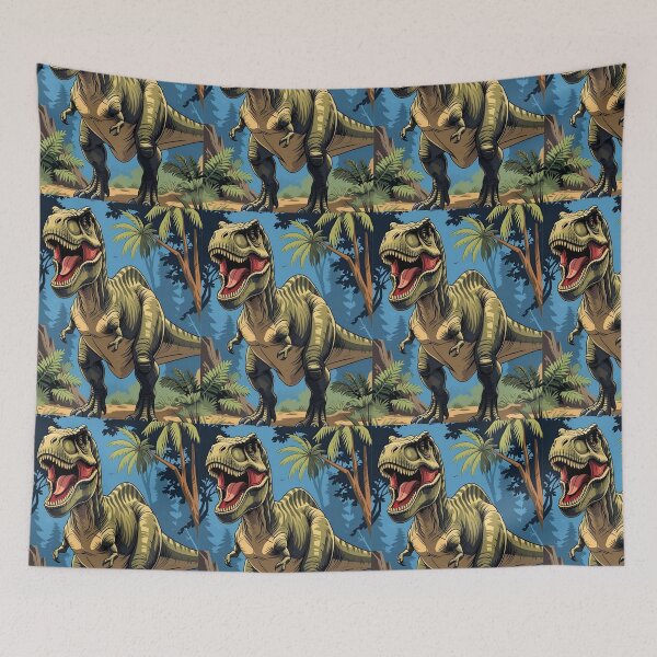 Item preview, Dinosaur Pattern (Tyrannosaurus Rex) designed and sold by PatronesKawai.