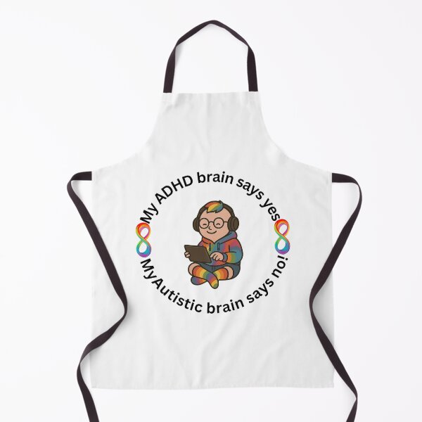 Item preview, ADHD meets Autism  designed and sold by Neurobendy-Bean.