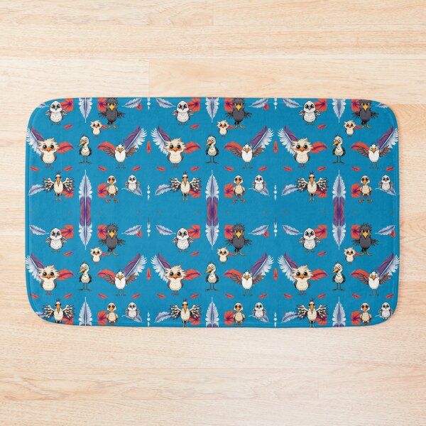 Item preview, Strange Bird Seamless Pattern designed and sold by Korral.