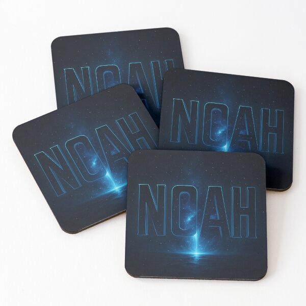 Item preview, Noah Galaxy Portal Name Art – Sci-Fi Dimensional Gate Typography Design designed and sold by VoidBloom Studio.