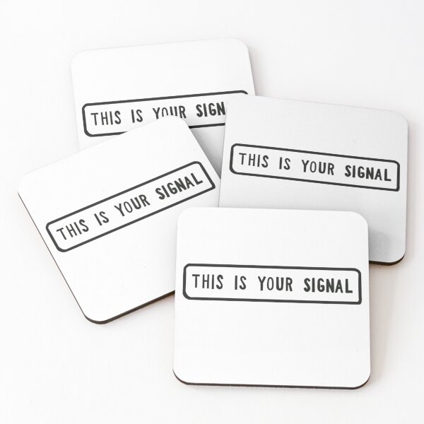Item preview, This Is Your Signal designed and sold by Nate Klock Designs.