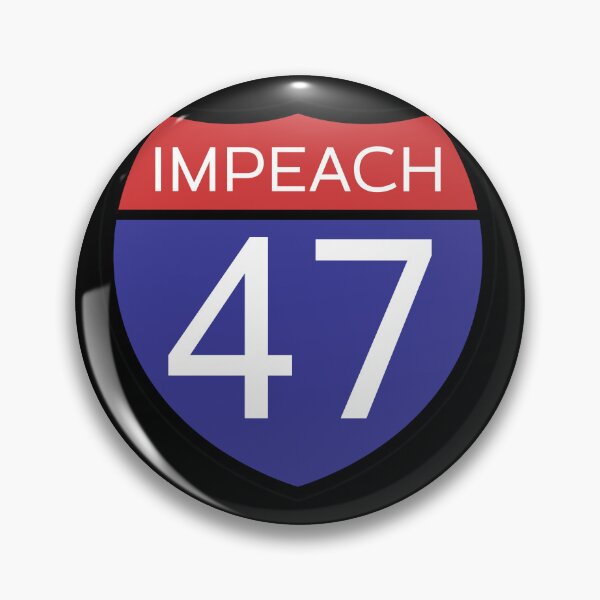 Aperçu de l'œuvre Impeach 47 Interstate Sign créée et vendue par LibStix.