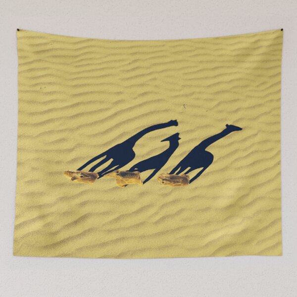 Item preview, Extended long giraffes' shadows designed and sold by josemanuelerre.