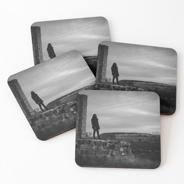 Item preview, Industrial Solitude - Black and White with Texture designed and sold by Deathcocoshots.